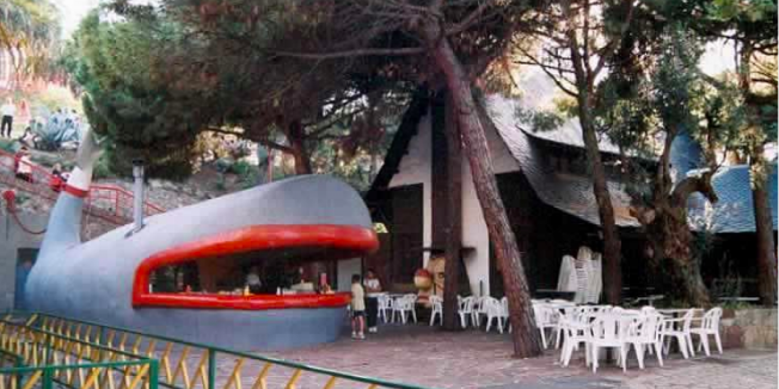 El parc d’atraccions de Montjuïc va tancar l’any 1998 Wikimedia Commons
